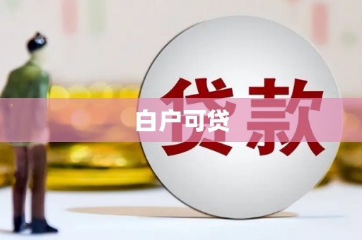 安陆白户可贷