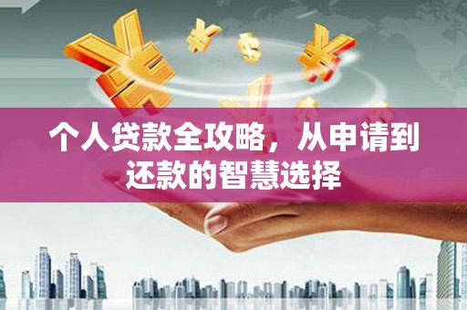 安陆个人贷款全攻略，从申请到还款的智慧选择