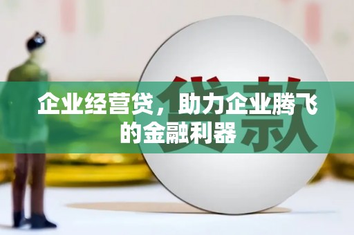 安陆企业经营贷，助力企业腾飞的金融利器