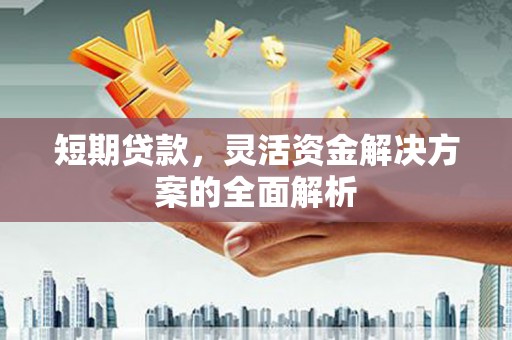 安陆短期贷款，灵活资金解决方案的全面解析