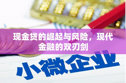安陆现金贷的崛起与风险，现代金融的双刃剑