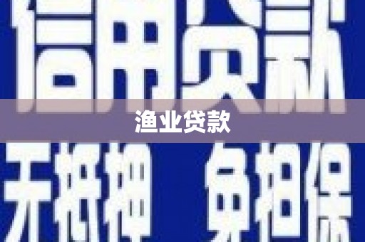 安陆渔业贷款