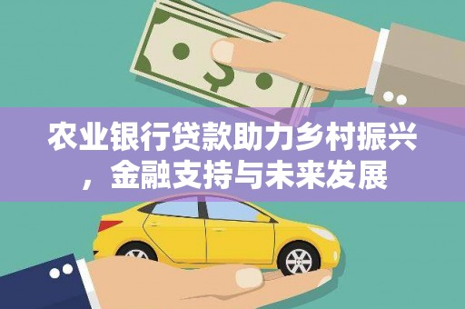 安陆农业银行贷款助力乡村振兴，金融支持与未来发展