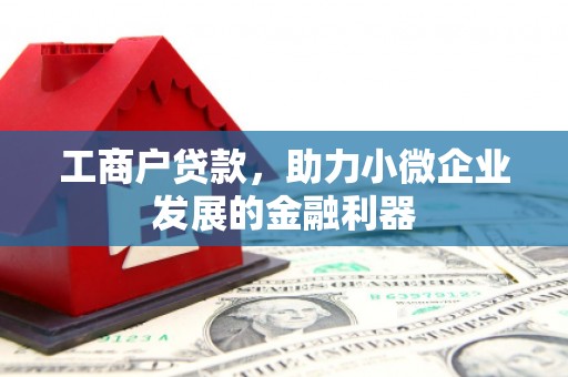 安陆工商户贷款，助力小微企业发展的金融利器