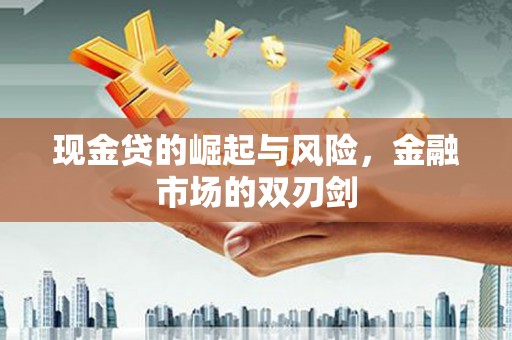 安陆现金贷的崛起与风险，金融市场的双刃剑
