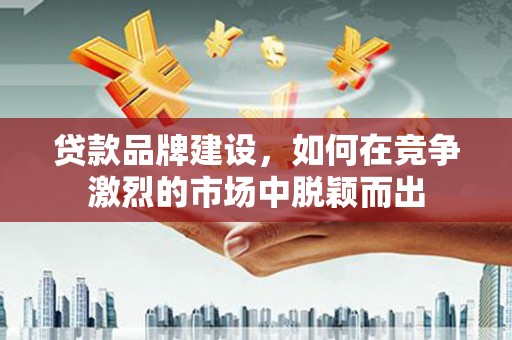 安陆贷款品牌建设，如何在竞争激烈的市场中脱颖而出