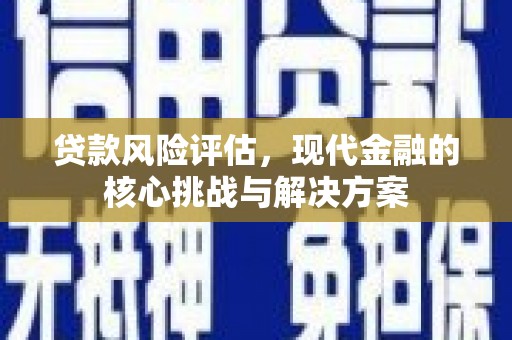 安陆贷款风险评估，现代金融的核心挑战与解决方案