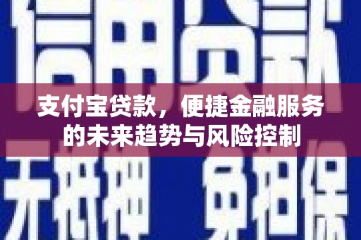 安陆支付宝贷款，便捷金融服务的未来趋势与风险控制