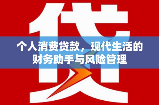 安陆个人消费贷款，现代生活的财务助手与风险管理