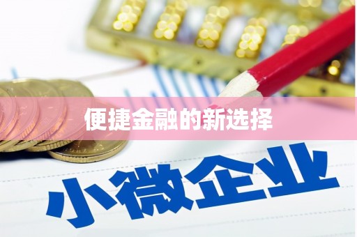 安陆便捷金融的新选择
