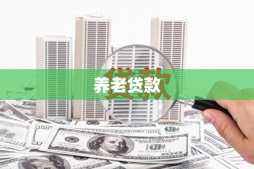 安陆养老贷款