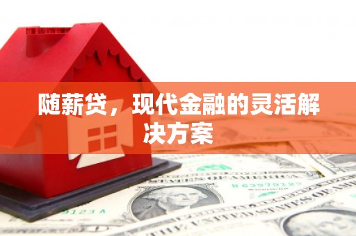 安陆随薪贷，现代金融的灵活解决方案