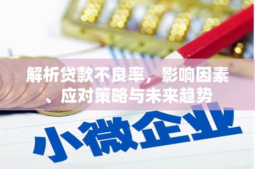 安陆解析贷款不良率，影响因素、应对策略与未来趋势