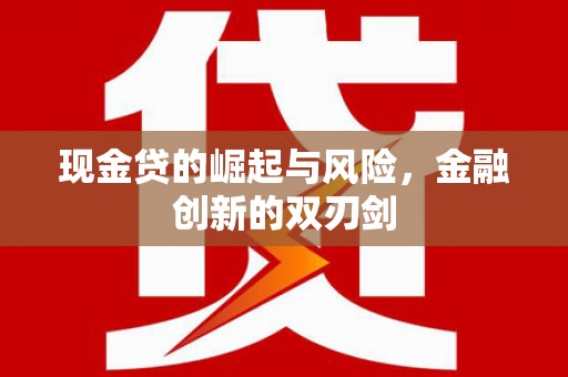 安陆现金贷的崛起与风险，金融创新的双刃剑