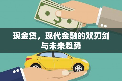 安陆现金贷，现代金融的双刃剑与未来趋势