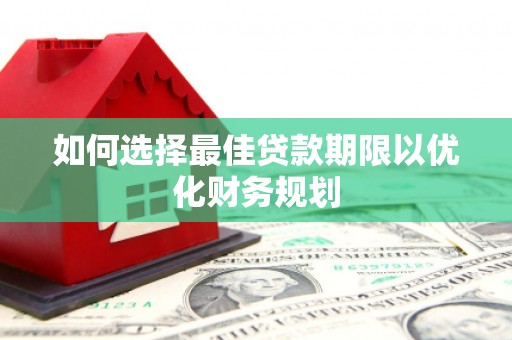 安陆如何选择最佳贷款期限以优化财务规划