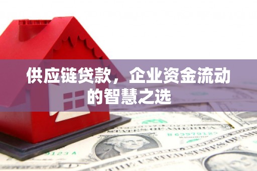 安陆供应链贷款，企业资金流动的智慧之选
