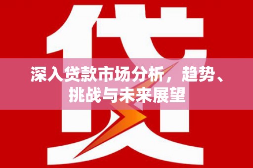 安陆深入贷款市场分析，趋势、挑战与未来展望