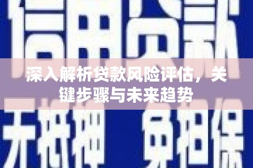 安陆深入解析贷款风险评估，关键步骤与未来趋势
