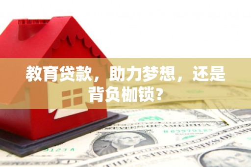 安陆教育贷款，助力梦想，还是背负枷锁？