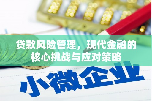 安陆贷款风险管理，现代金融的核心挑战与应对策略