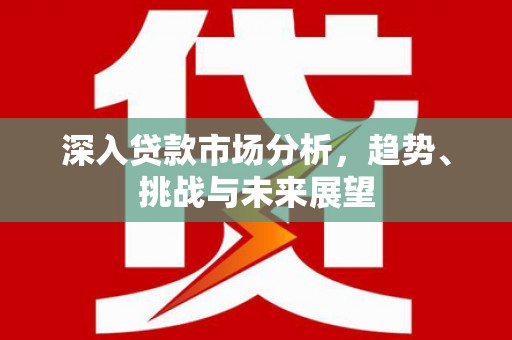 安陆深入贷款市场分析，趋势、挑战与未来展望