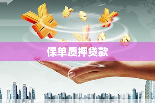 安陆保单质押贷款