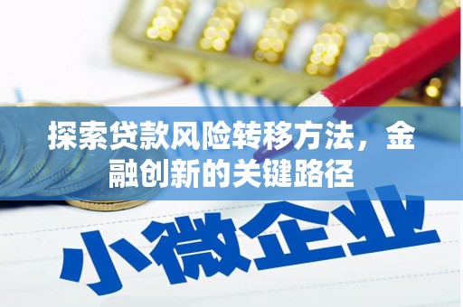 安陆探索贷款风险转移方法，金融创新的关键路径