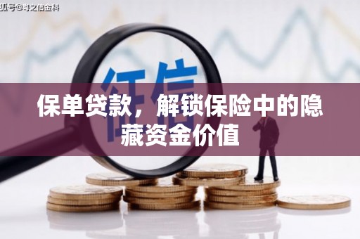 安陆保单贷款，解锁保险中的隐藏资金价值