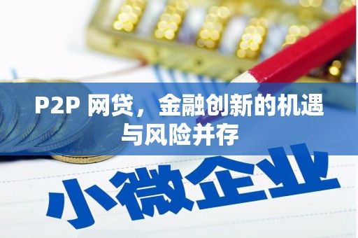 安陆P2P 网贷，金融创新的机遇与风险并存
