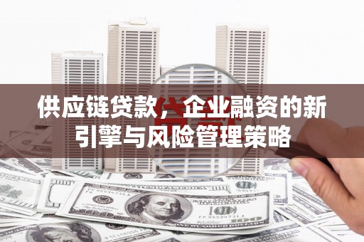 安陆供应链贷款，企业融资的新引擎与风险管理策略