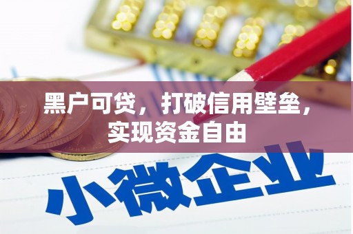 安陆黑户可贷，打破信用壁垒，实现资金自由
