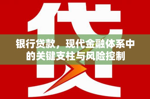 安陆银行贷款，现代金融体系中的关键支柱与风险控制