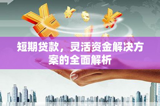 安陆短期贷款，灵活资金解决方案的全面解析