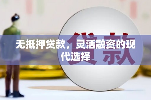 安陆无抵押贷款，灵活融资的现代选择
