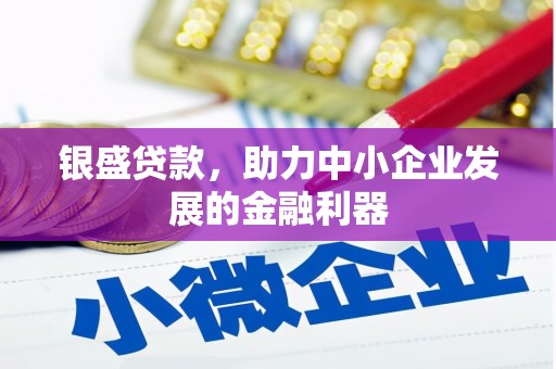 安陆银盛贷款，助力中小企业发展的金融利器