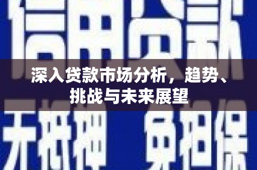 安陆深入贷款市场分析，趋势、挑战与未来展望