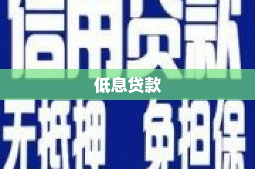 安陆低息贷款