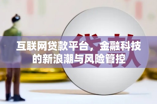安陆互联网贷款平台，金融科技的新浪潮与风险管控