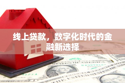 安陆线上贷款，数字化时代的金融新选择
