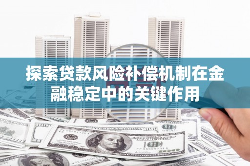 安陆探索贷款风险补偿机制在金融稳定中的关键作用