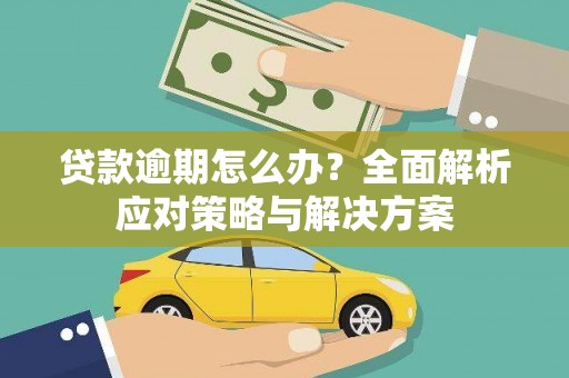 安陆贷款逾期怎么办？全面解析应对策略与解决方案