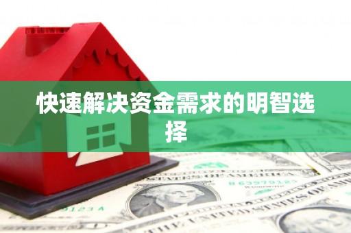 安陆快速解决资金需求的明智选择